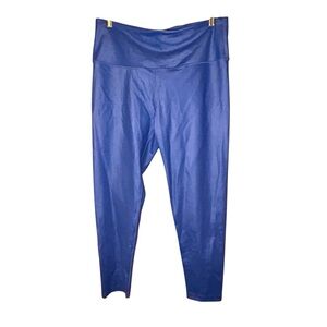 Victoria’s Secret Sport Knockout Leggings XL Blue High Rise Yoga Athletic Pants